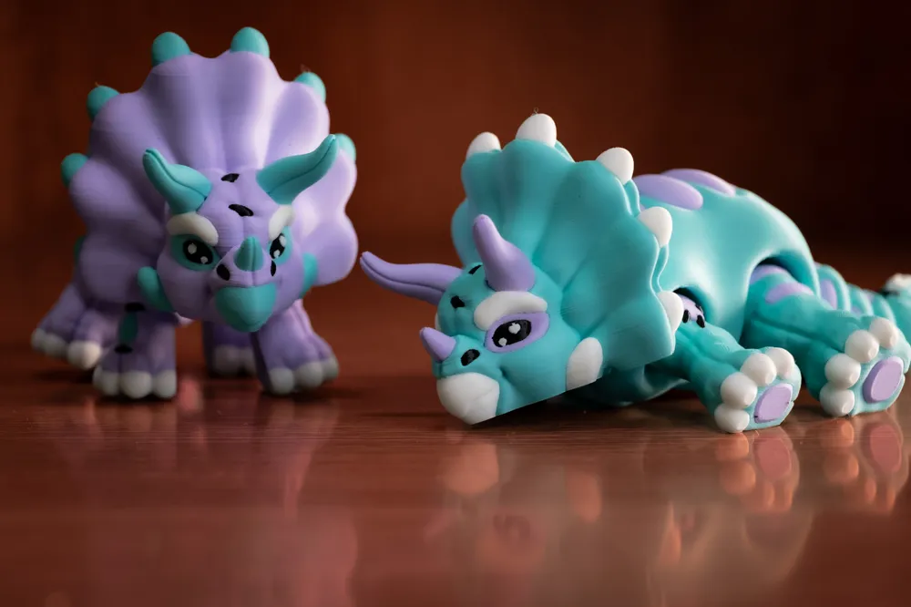 Stuffed Triceratops - Free 3D Print Model - MakerWorld