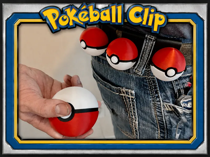Pokeball Clip