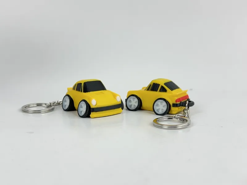 Porsche 911 keychain