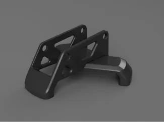 Dayton TT-25 mount for SimRuito pedals