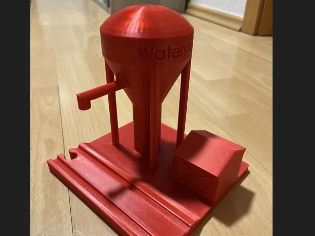 Wasserturm Modelleisenbahn für Ikea/Lillabo/Brio