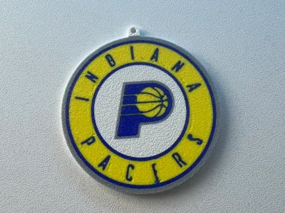 Indiana Pacers keychain