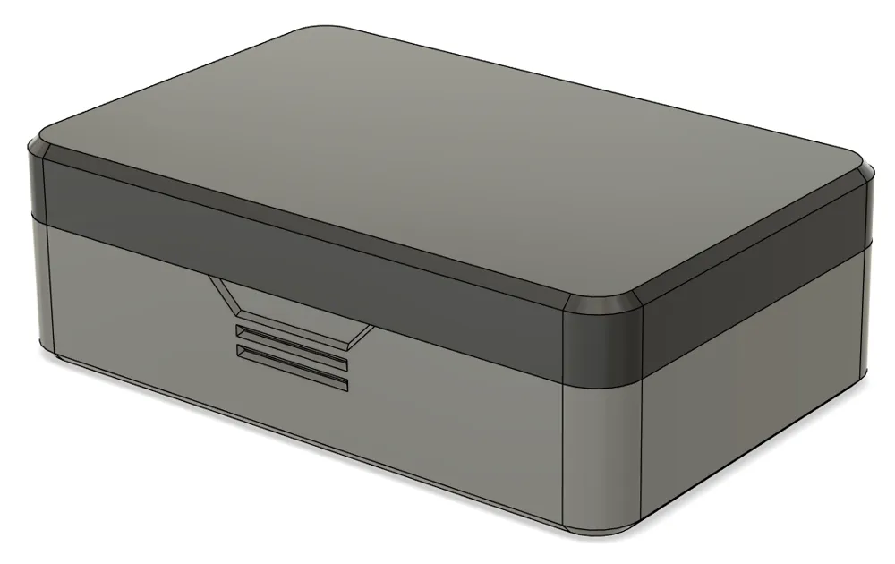 Storage box with MAGNETIC Lid CUSTOM - PARAMETRIC - Free 3D Print Model ...