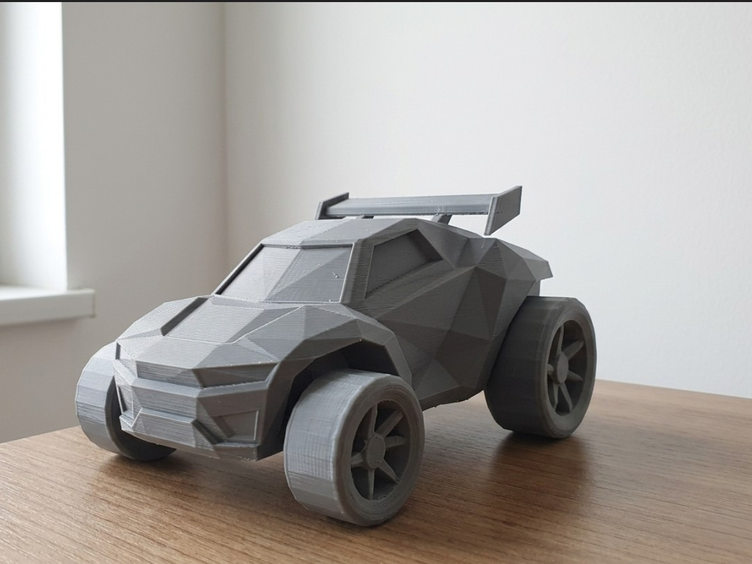 Low-Poly Octane-Style Stunt Buggy