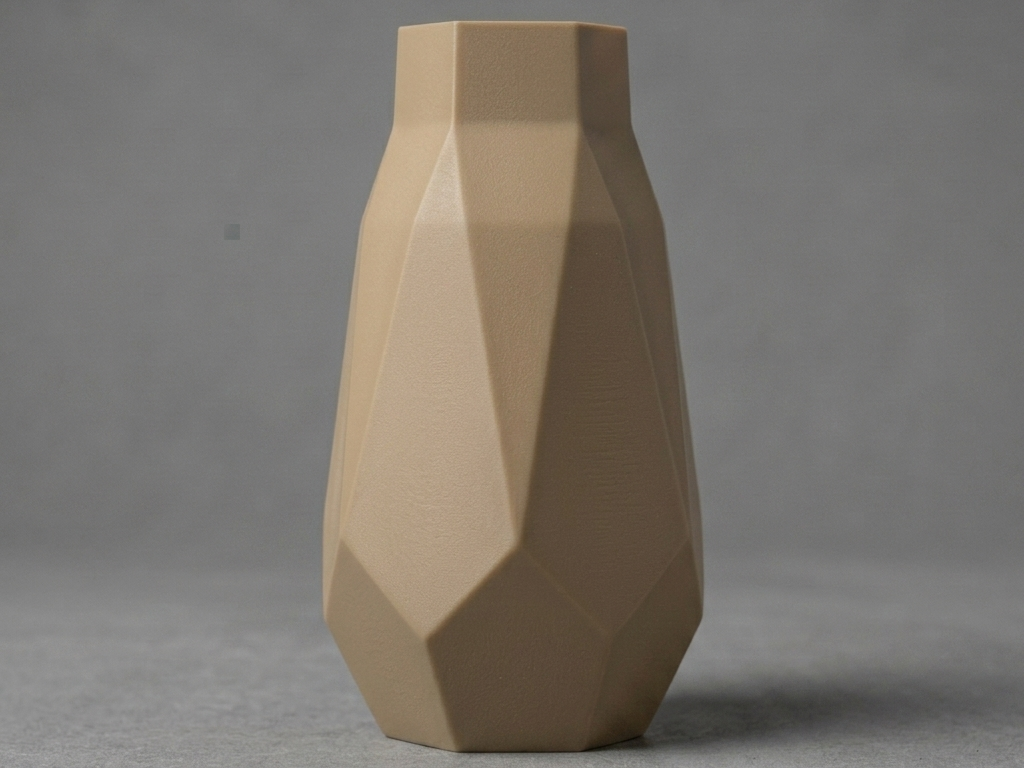 Low Poly 花瓶 | Modern Geometric Vase