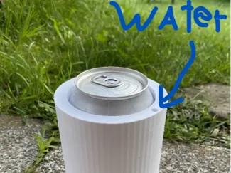 Can cooler for hot summer days! #approved 
