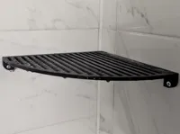 Étagère d'angle de douche avec drainage — photo 2
