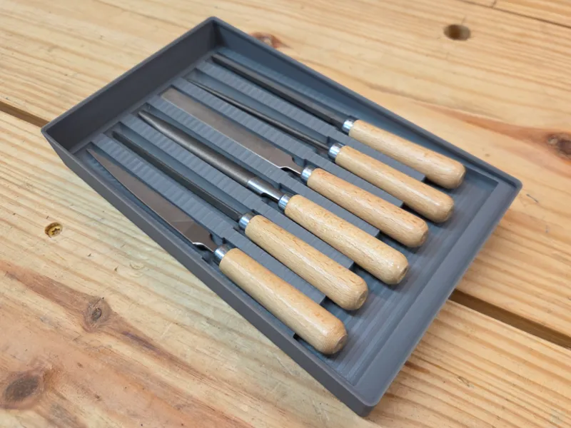 Gridfinity Storage Tray for Gedore Key Files