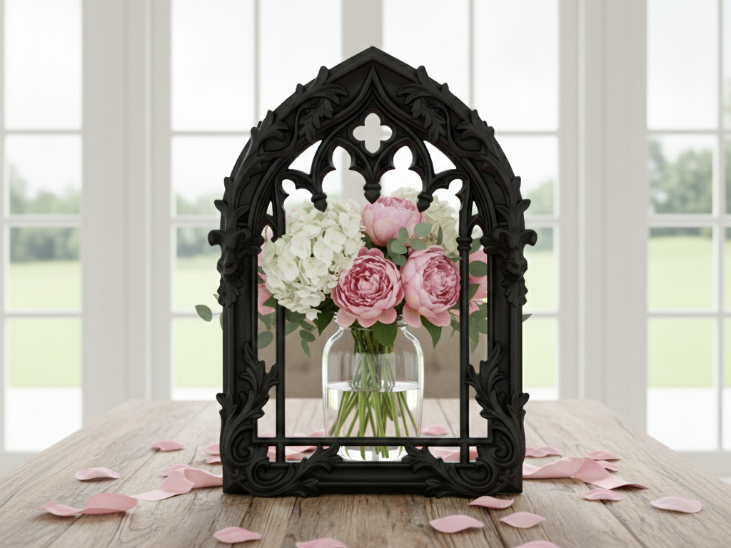Gothic Niche: Cathedral Window Frame