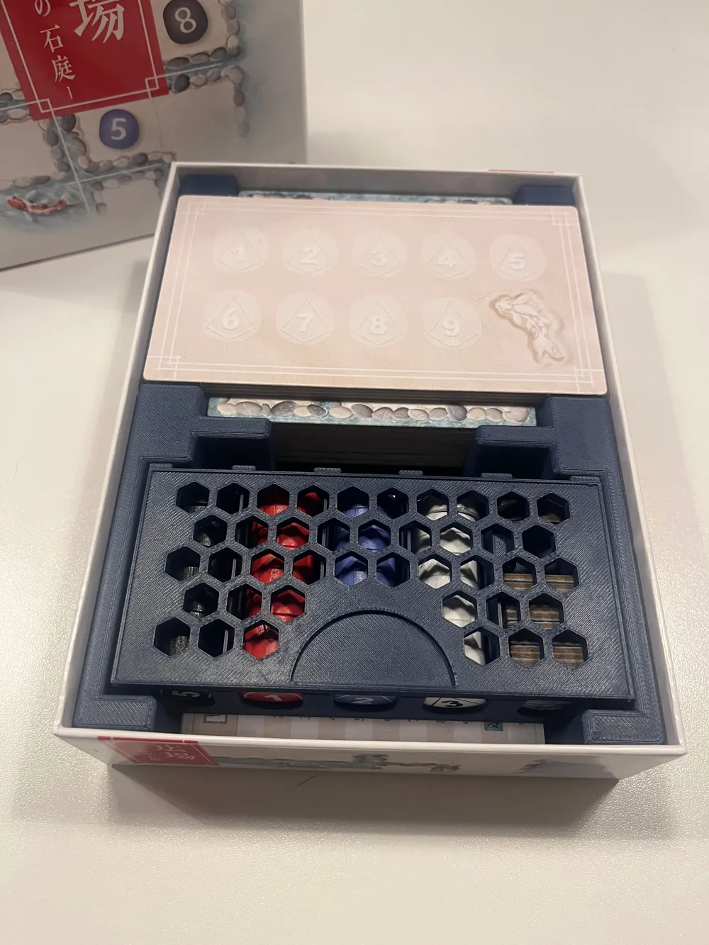 HIROBA board game insert organizer - Free 3D Print Model - MakerWorld