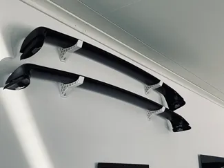 Tesla roof rack wall mount
