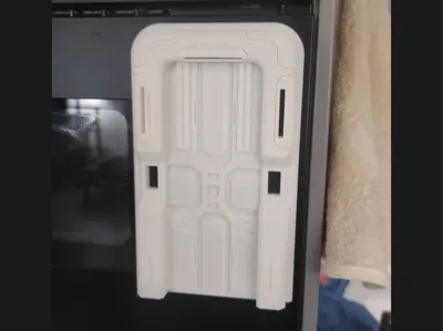 Sci-Fi Blast Door / Corridor Hatch (Diorama Prop)