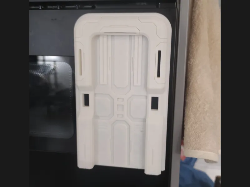 Sci-Fi Blast Door / Corridor Hatch (Diorama Prop)