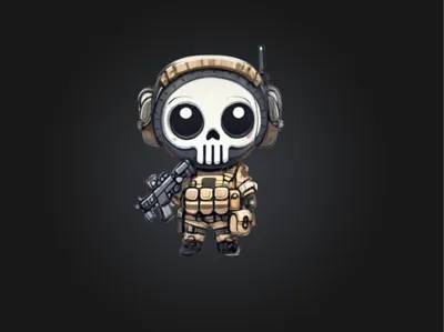 cute little call of duty Ghost