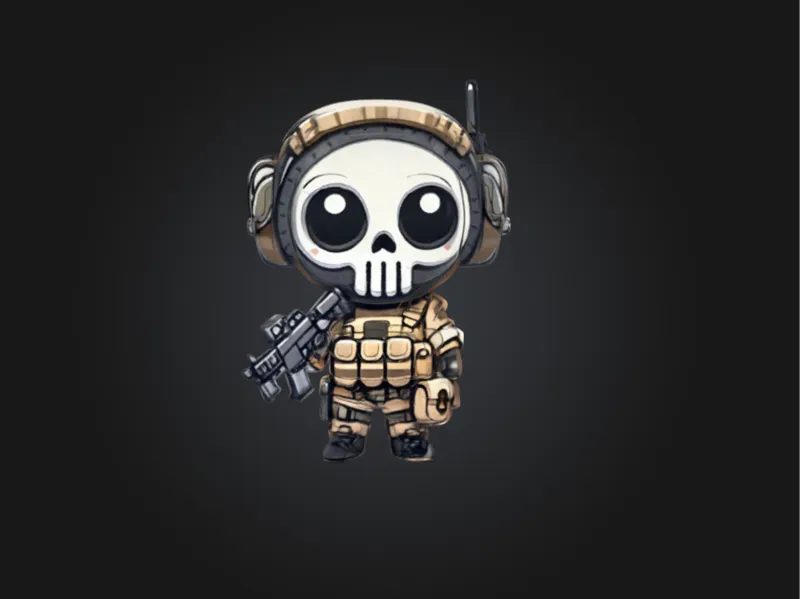 cute little call of duty Ghost