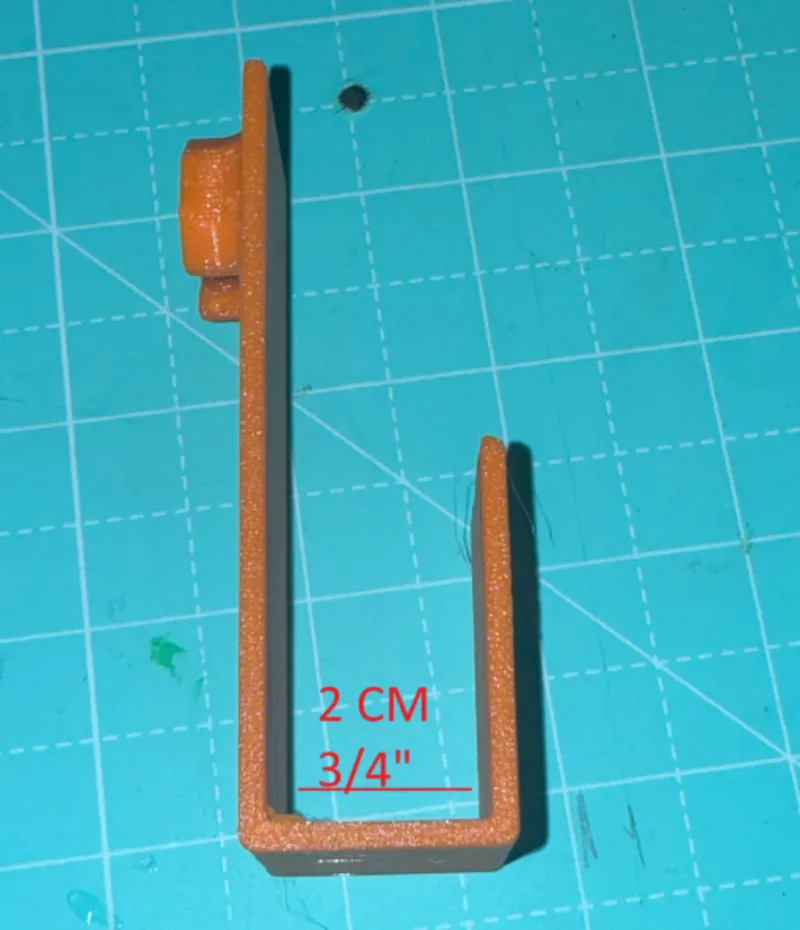 Multiboard - Door Hanger Mount (2cm or 3/4")
