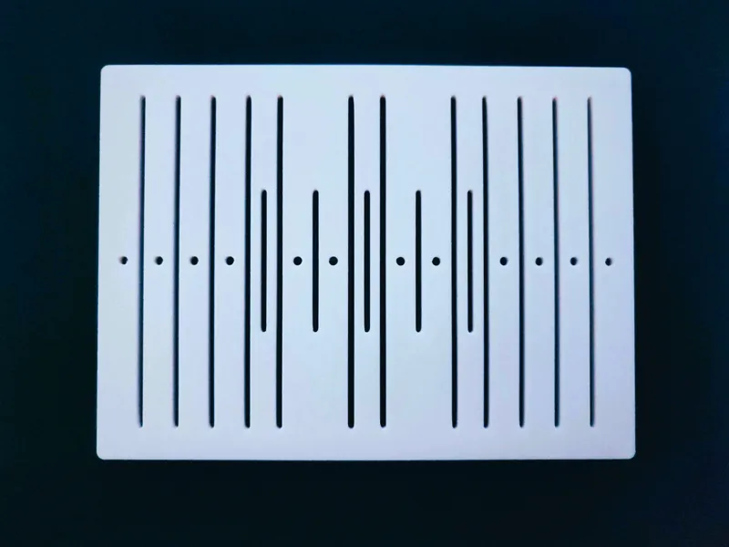 Double slotted rigid heddle generator 