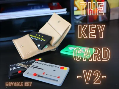 The Key-Card Version 2 (harder locking mechanism)