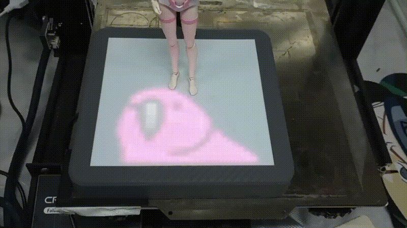LED Display Base for Girlpla and Gunpla