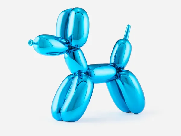 Figurine chien ballon