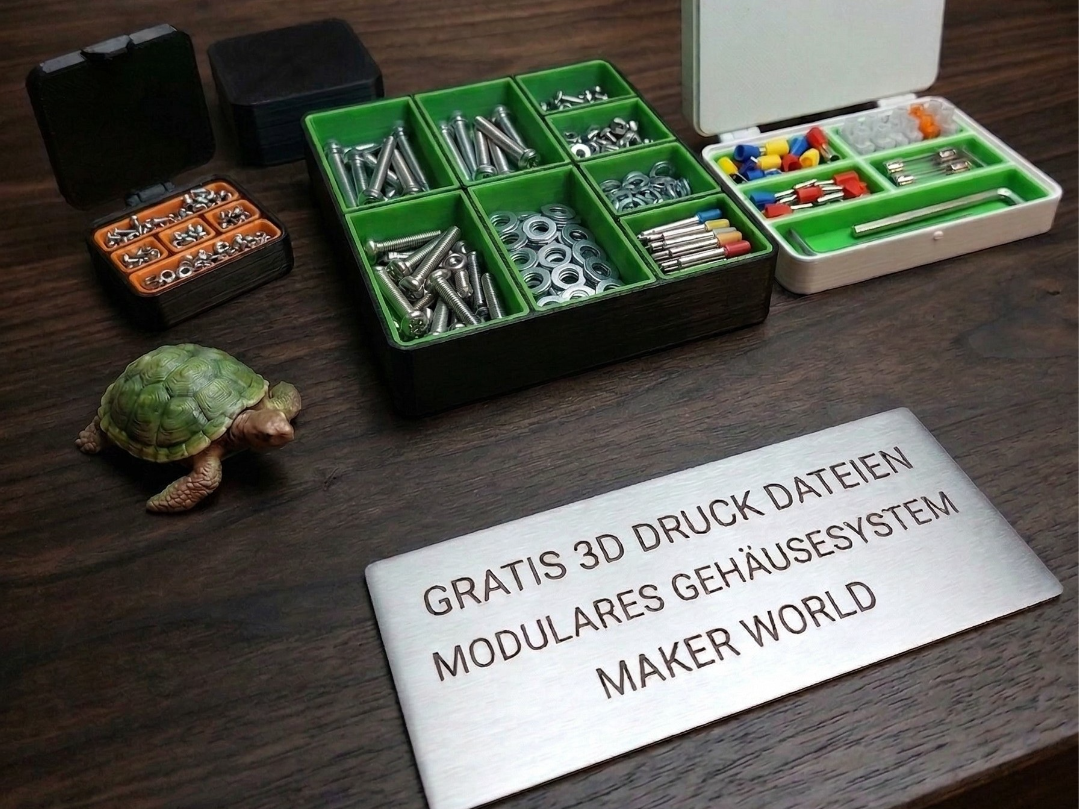 Parametric Modular Pro-Grid Box Organizer