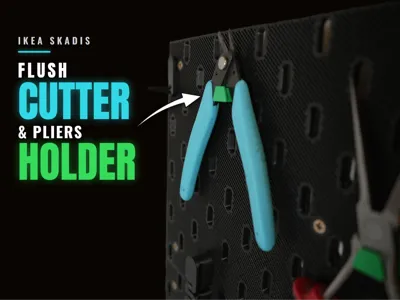 IKEA Skadis Flush Cutter & Pliers Holder