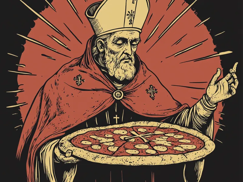 Holy Pizza Man HueForge
