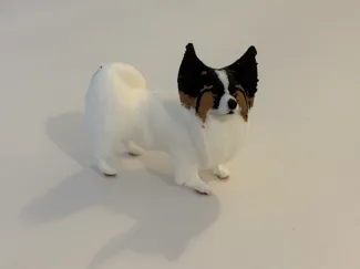Papillon Dog – Realistic 3D Model