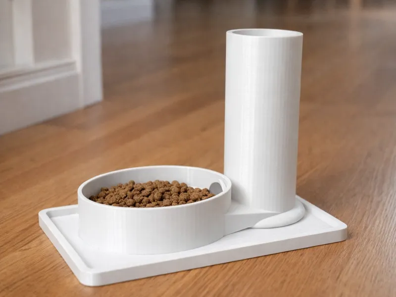 Minimal Pet Feeder