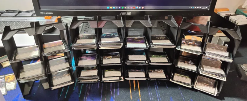 Card Sorting Tray Towers