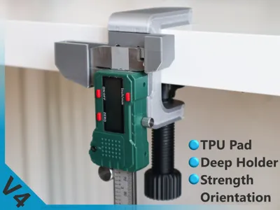 Desk Caliper Holder