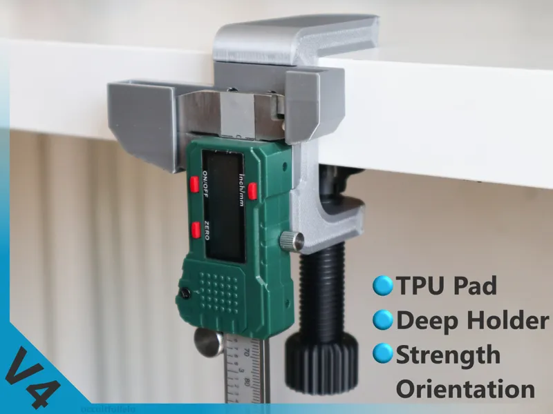 Desk Caliper Holder