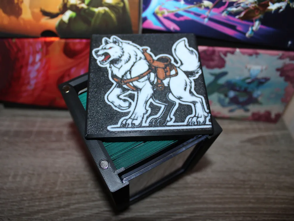 MTG EDH Commander Showcase Deck Box - Voja - Free 3D Print Model - MakerWorld MTG EDH Commander Showcase Deck Box - Voja - Free 3D Print Model - MakerWorld