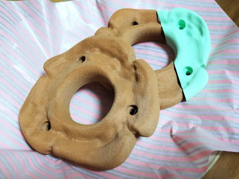Donut Crimp Climbing Hold