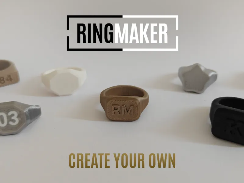 Ring Maker – Customizable Signet & Statement Rings