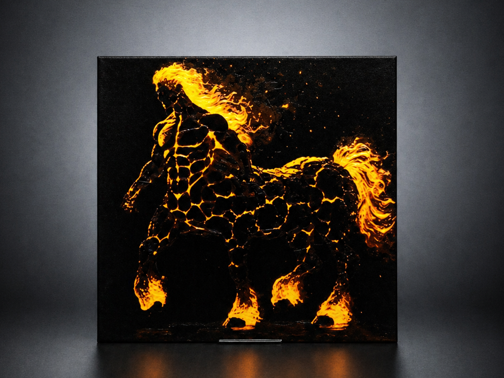Lava Centaur - The Molten Guardian