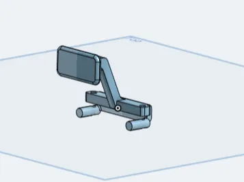 FMS FCX24M Battery Front Holder