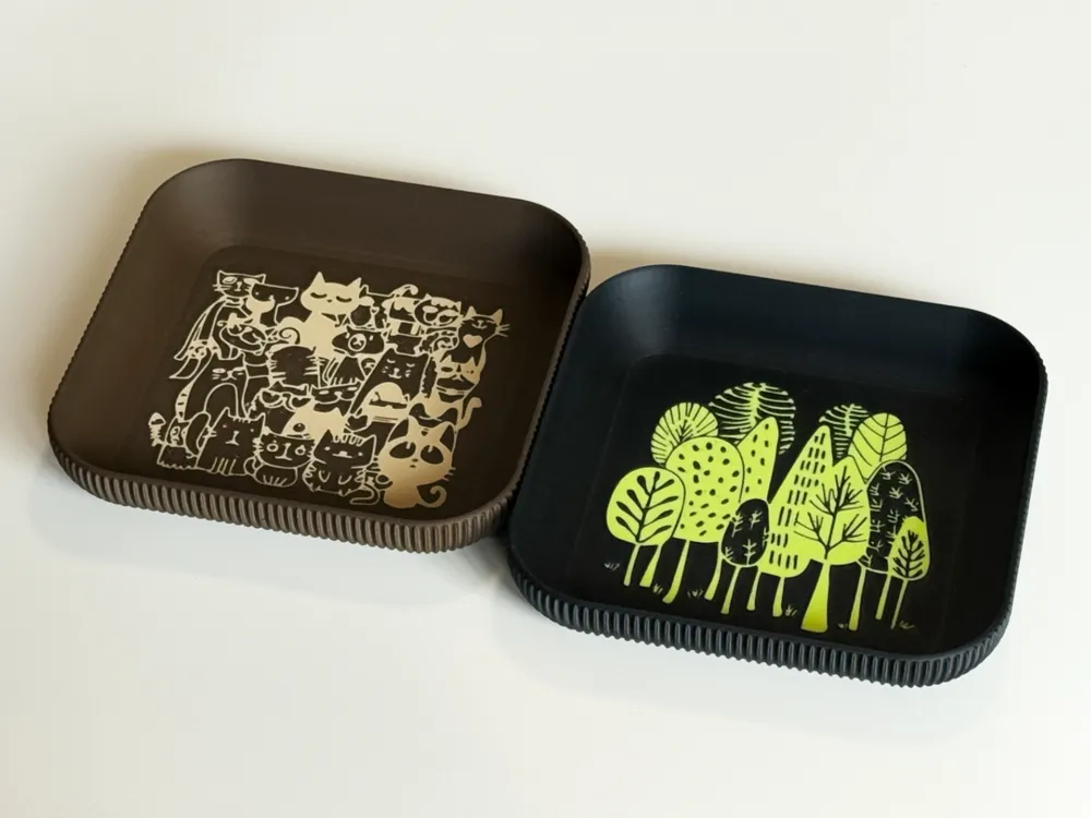 Patterned plate-Patterned plate by liugwl MakerWorld: Download Free 3D ...