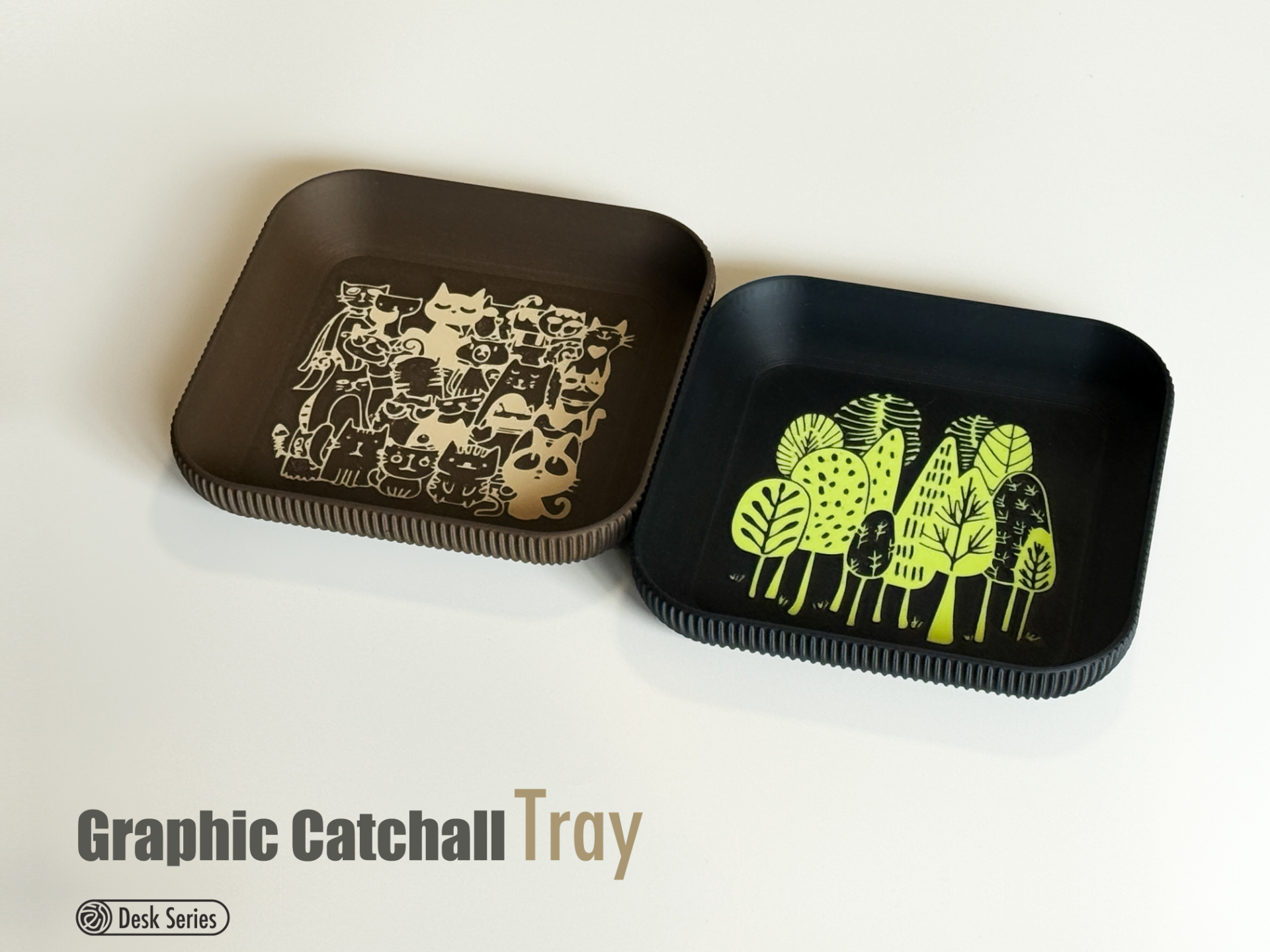 Graphic Catchall Tray|图案置物盘子|Pattrened Plate