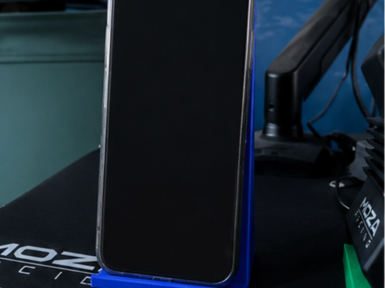 phone stand (with mounting holes)