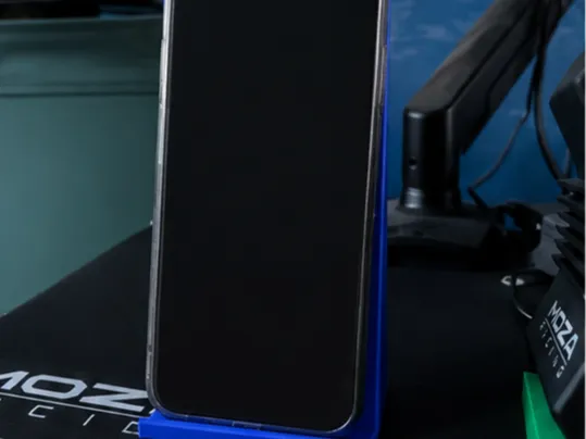 phone stand (with mounting holes)