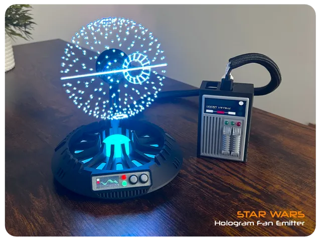 Star Wars Hologram Fan Emitter