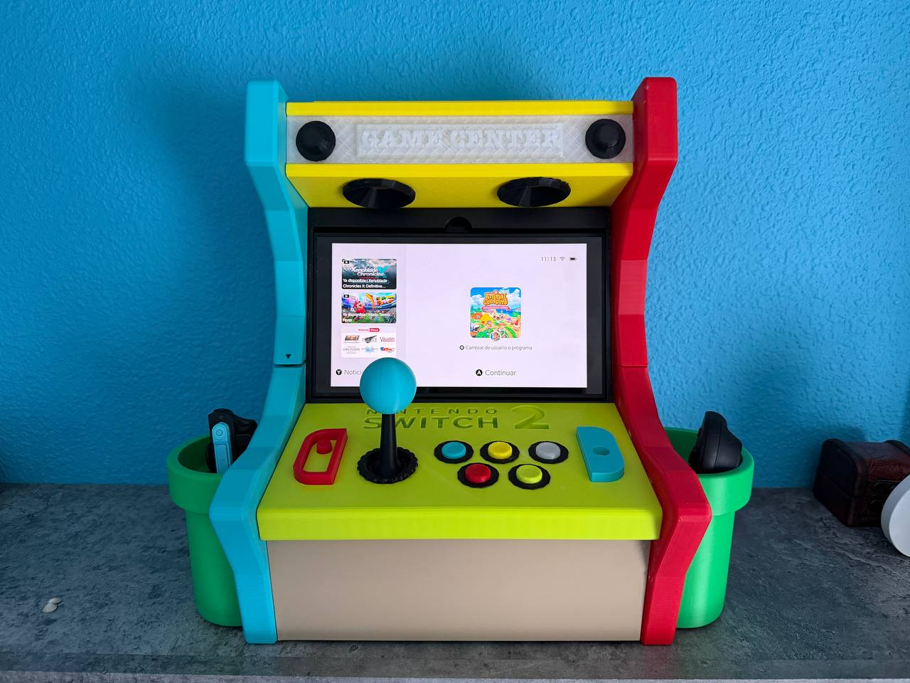 consola arcade soporte nintendo switch2