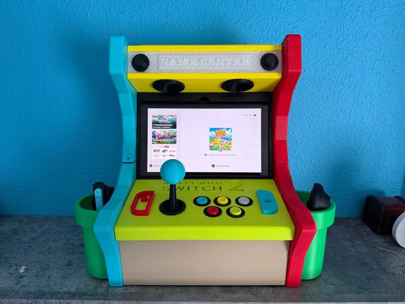 consola arcade soporte nintendo switch2