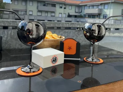 Dragonball Sphere Coasters