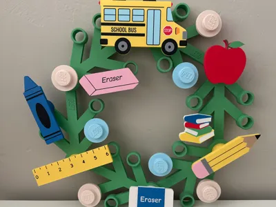 Ruler for Not another Brick Wreath