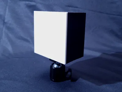 RGB led box with ESP32 controller battery powered