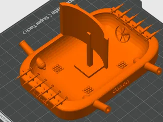 modern day + olden day pirate ship (floats)