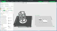 0.2mm layer, 4 walls, 15% infill, Tree Support