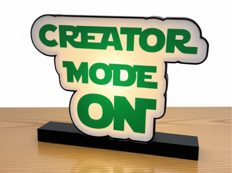 Creator Mode On – LED Lichtbox Makers & Creatives